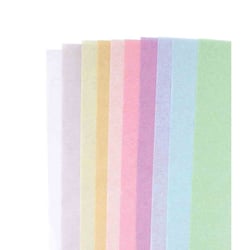 MégaCréa DIY - Papier de soie 66 x 50 cm 10 feuilles - Assortiment pastel