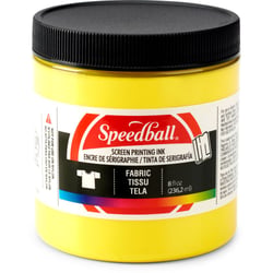 Encre textile jaune pour sérigraphie - Speedball