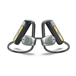 Casque Sport Bluetooth Sans Fil Étanche Charge Rapide Son Clair Longue Autonomie Noir YONIS