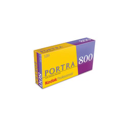 Kodak Portra 800 – Film Négatif Couleur 120, ISO 800, Haute Sensibilité, Lot 5, 80 Poses