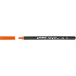 Lot de 10 feutres pinceaux porcelaine EDDING 4200 Orange 1-4 mm