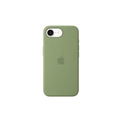 Coque en silicone iPhone 17e avec MagSafe, couleur light foam