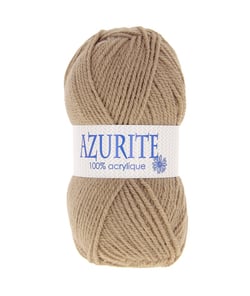 Pelote à tricoter AZURITE de Distrifil - Laissez votre créativité briller à petit prix ! - certifié Oeko-Tex 0512 Chamois