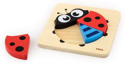 Mini Puzzle Coccinelle - Viga Toys
