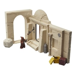 Star Wars Episode IV Vintage Collection - Playset Streets of Mos Eisley avec figurine Jawa - Hasbro