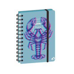 Carnet de cuisine - Spiralé - Français - Carnets thématiques - Multicolore - 15x21 cm - Papier Clairefontaine blanc - Fabrication française -  Quo Vadis