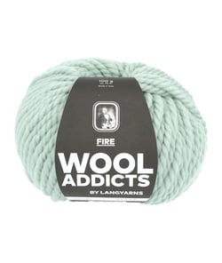 Pelote de laine FIRE - 100GR - Wool Addicts 0091 Vert