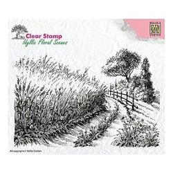 Tampon transparent scrapbooking Nellie's choice NATURE CAMPAGNE 5