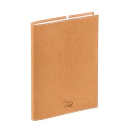 Carnet de notes - Nelies - Marron - Pages Lignées - 16x24 cm - Papier Clairefontaine recyclé - Fabrication française -  Quo Vadis
