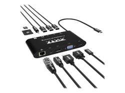 PORT Connect Station d'accueil Mobile 4K USB-C pour 9 périphériques noire