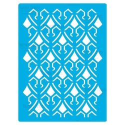 Pochoir plastique souple réutilisable 18,5 x 14,5 cm Fabrika Decoru DECORATION 341