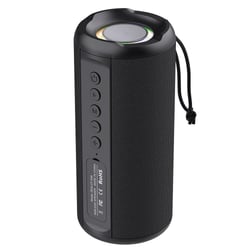 Enceinte Bluetooth Portable Sans Fil Lumineuse Autonomie 6-8H Version 5.0 2000mAh Noir YONIS