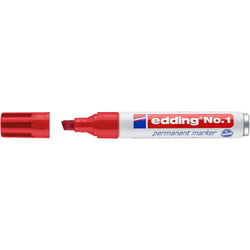 Marqueur permanent 1-5 mm - EDDING - Rouge - N°1