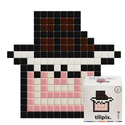 Kit mosaïque DIY pixel art - Chocolat - Classique