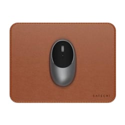 Satechi Tapis de Souris Premium Végan Élégante Marron