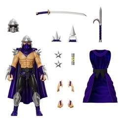 Les Tortues Ninja - Figurine Ultimates Shredder Silver Armor 18 cm - Super7