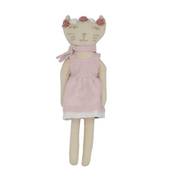 Poupée en tissu - Rose - Trois Kilos Sept