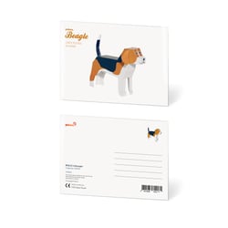 CARTE POSTALE BEAGLE