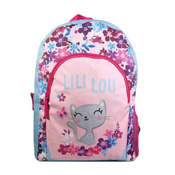 Sac à dos 37 cm avec poche Lili Lou Rose – BAGTROTTER