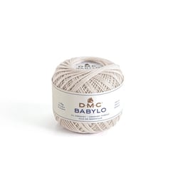 Fil à crocheter Babylo Gross. 30 - Col. 3865 - Ecru  - 50 G
