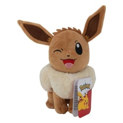 Pokémon - Peluche Évoli Winking 20 cm - Jazwares