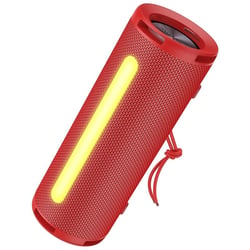 Enceinte Bluetooth Sportive TWS 5W Puissante Autonomie 3H Supporte Carte TF FM Rouge YONIS