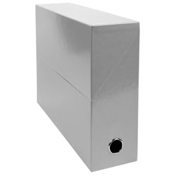 Boite transfert dos 90mm Iderama - Gris - x 5 - Exacompta