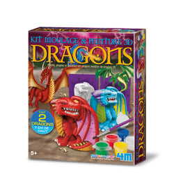 Kit Moulage - Dragons 3D - Version FR