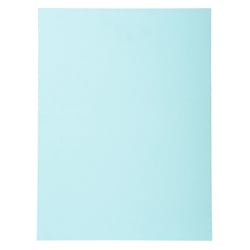 Paquet de 100 chemises Forever® 170 100% recyclé - 24x32cm - Bleu clair - x 5 - Exacompta
