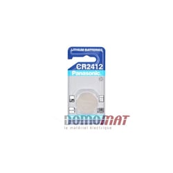 Pile bouton  CR2412 Lithium 3V