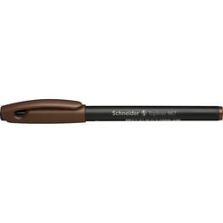 Lot de 10 feutres fineliner pointe 0.4 mm - SCHNEIDER - Topliner 967 - Brun