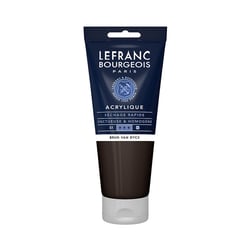 Peinture acrylique - Brun van dyck - 111 - Fine - Lefranc Bourgeois - Tube 200ml