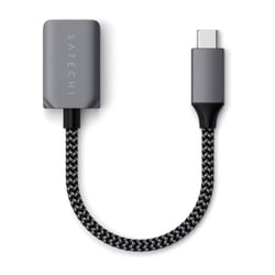 Satechi Adaptateur USB-C vers USB-A 3.0 Synchronisation de Données SuperSpeed Gris