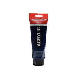 Peinture Acrylique en tube - Bleu de Prusse phtalo - 566 - Amsterdam - 250ml