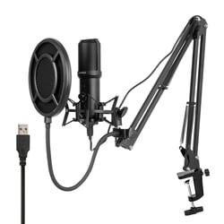 Microphone USB Enregistrement Pro Qualité Sonore Exceptionnelle Pour Tous Usages YONIS