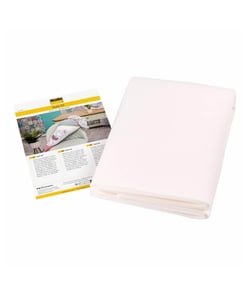 Entoilage volumineux en mousse thermocollante laminée - 70 x 100 cm - VLIESELINE Blanc