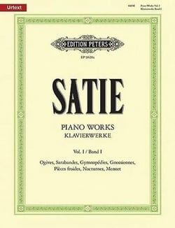 Partition musicale PETERS - Piano Works Vol.1 - Erik Satie - 76 pages