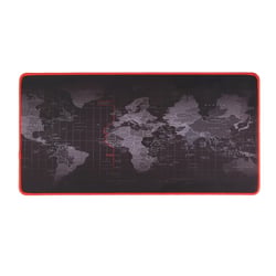 Tapis de Souris géant 60x30cm Gaming GM Antidérapant Motif Carte du Monde YONIS