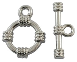 10 FERMOIRS TOOGLE toggle ARGENTE en acrylique ccb - creation bijoux perles