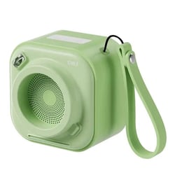 Mini Enceinte Bluetooth Stereo Sans Fil Ultra Portable Son 360° Haute Puissance 5W Vert YONIS