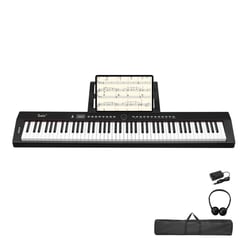 LALAHO - GPP-105 - Piano numérique - 88 touches noir Bluetooth MIDI sac