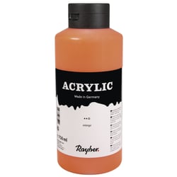 Acrylic, orange, Peint.acrylique d'artistes, flacon 75ml