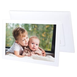 Cadre Photo Numérique 17 Pouces LED Avec Télécommande Et Haut-Parleurs Intégrés YONIS