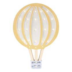 Lampe Veilleuse Montgolfière moutarde - Little Lights