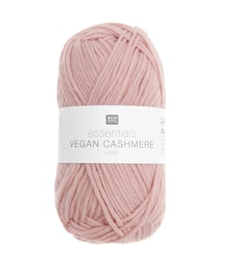 Fil à tricoter Essentials Vegan Cashmere aran - Rico Design 03 Vieux Rose
