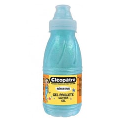 Gel paillete Neon bleu glace 250ml - Cléopatre