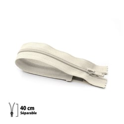 Fermeture éclair Z58 - Prestil 110 Séparable 5mm - 40 cm