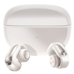 LinQ Ecouteurs Bluetooth Clip Oreille Réduction du Bruit Boitier de charge Beige