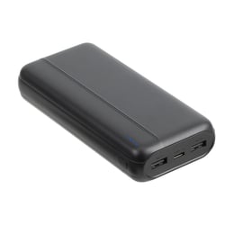 Rivacase Powerbank 20000mAh Power Delivery 10W avec 2 USB-A / USB-C / Micro USB Compact Noir