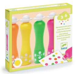 Marqueurs gros pois - Neon